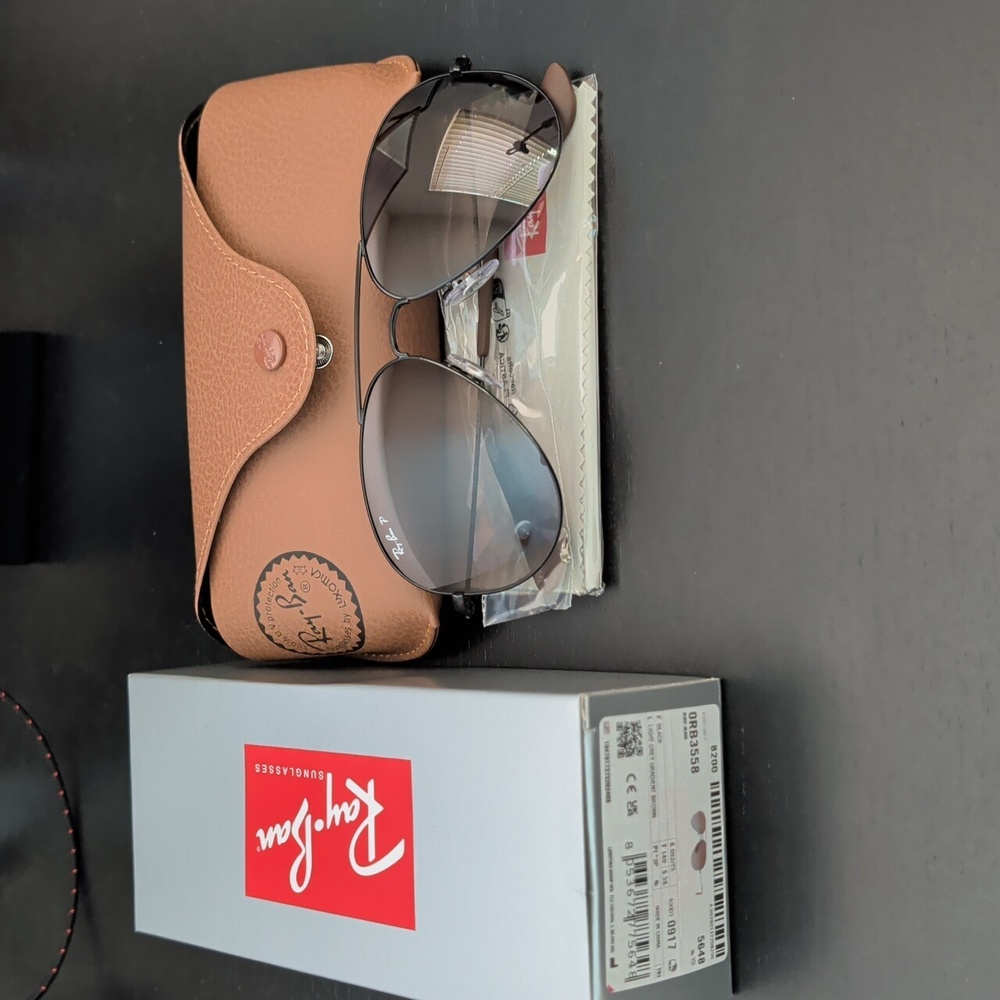 Ray-Ban Aviator Sunglasses - Brown Gradient